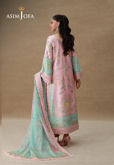 Asim Jofa Silk Grandeur 2026 | AJULSC-03 - Image 4