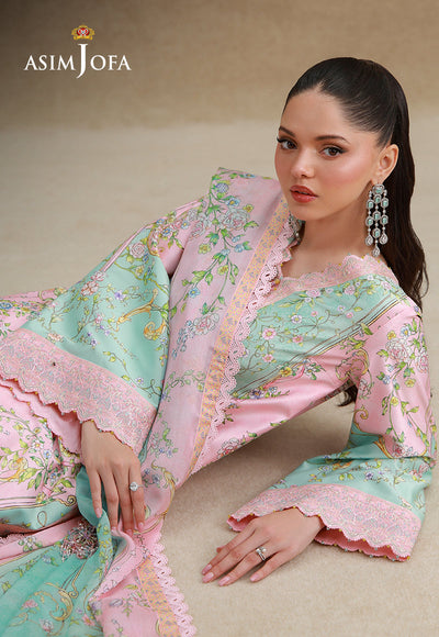Asim Jofa Silk Grandeur 2026 | AJULSC-03 - Image 3