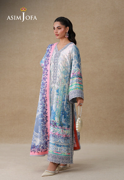 Asim Jofa Silk Grandeur 2026 | AJULSC-06 - Image 3