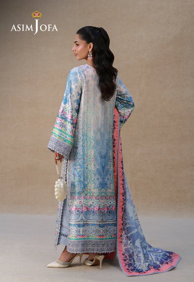 Asim Jofa Silk Grandeur 2026 | AJULSC-06 - Image 4