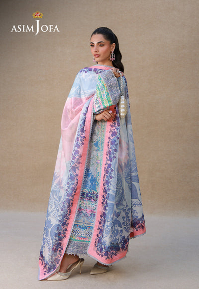 Asim Jofa Silk Grandeur 2026 | AJULSC-06 - Image 2