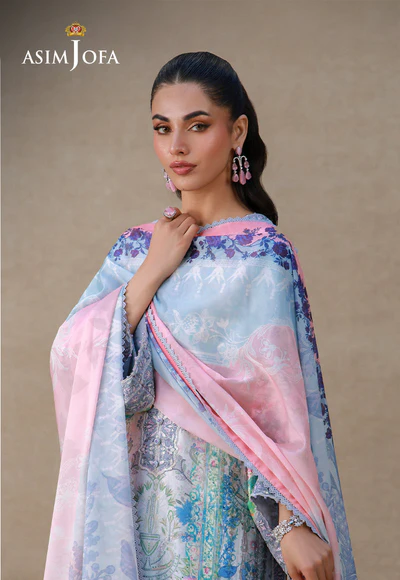 Asim Jofa Silk Grandeur 2026 | AJULSC-06 - Image 5