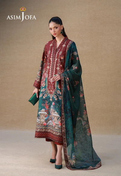 Asim Jofa Silk Grandeur 2026 | AJULSC-07