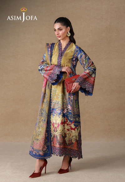 Asim Jofa Silk Grandeur 2026 | AJULSC-01 - Image 4