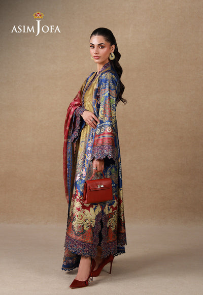 Asim Jofa Silk Grandeur 2026 | AJULSC-01 - Image 2