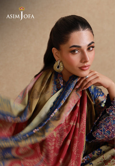 Asim Jofa Silk Grandeur 2026 | AJULSC-01 - Image 3