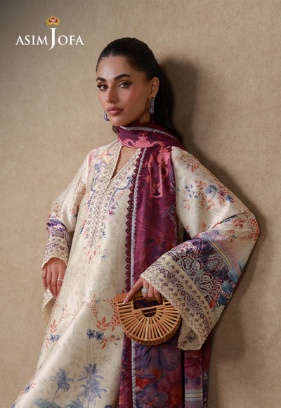 Asim Jofa Silk Grandeur 2026 | AJULSC-02 - Image 3