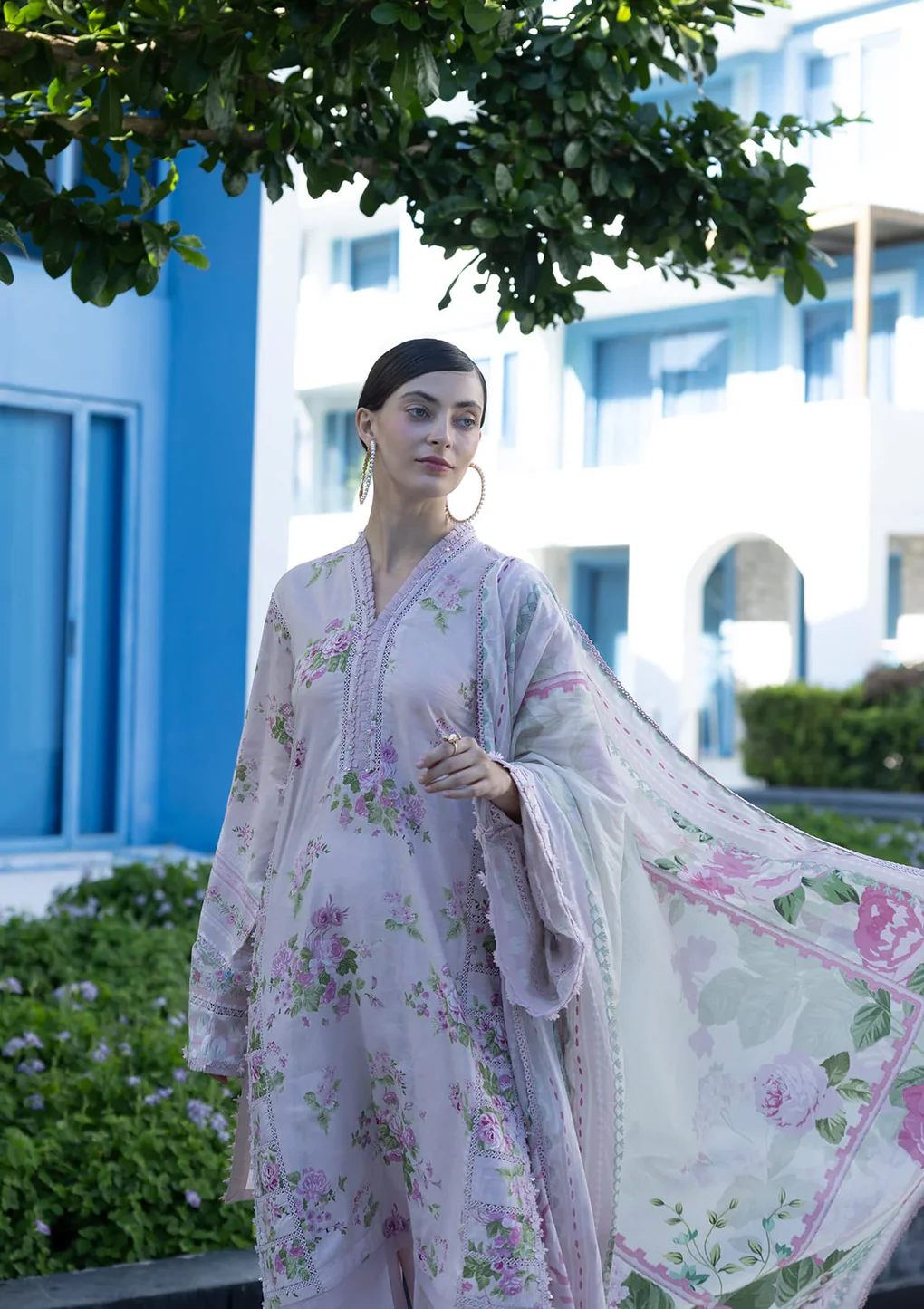 Elaf Prints Lawn Vol 1 2026 | 4B DOLL ME UP - Image 2