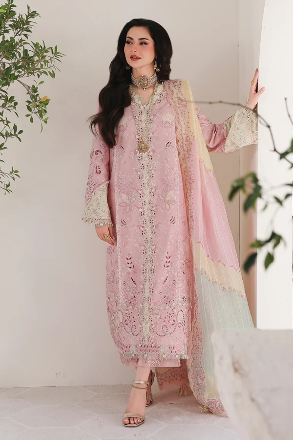 Sahil Luxury Lawn '26 by Qalamkar || SA-09 HANIYA