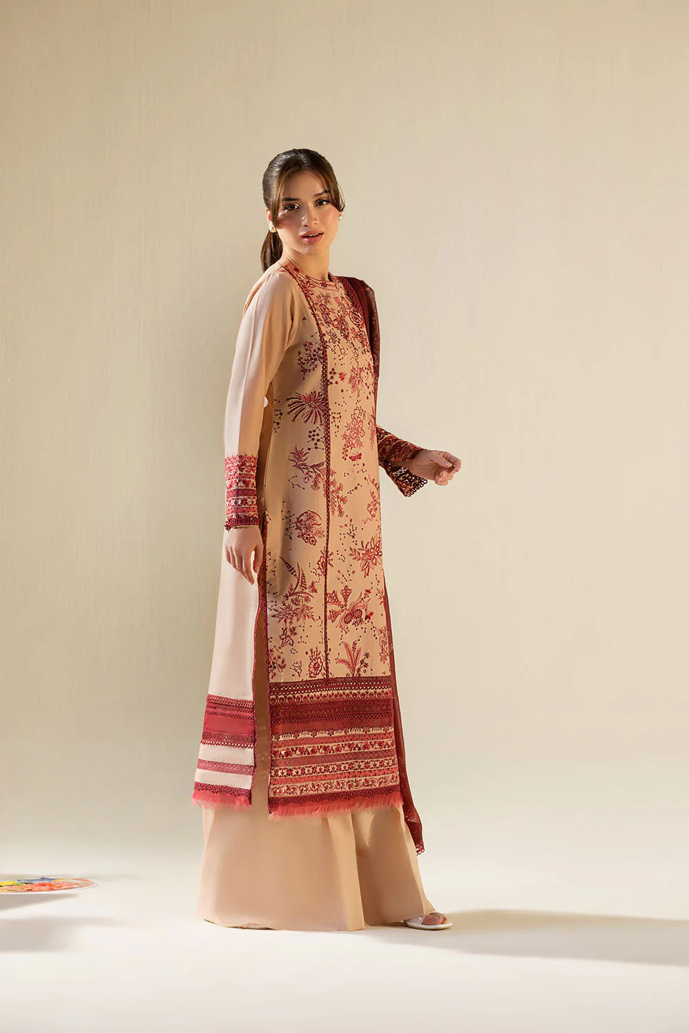 Sobia Nazir Vital Lawn 2026 || VT26-9A - Image 4
