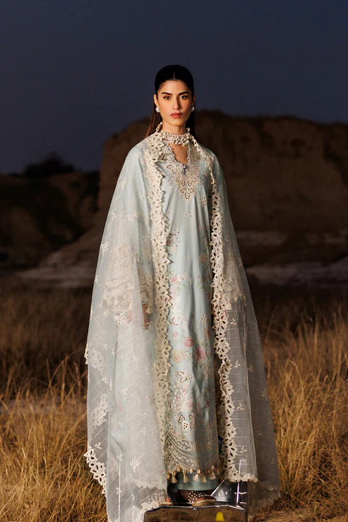 Sunlit Groove by Emaan Adeel Summer Lawn 2026 | MORNING DEW - Image 3