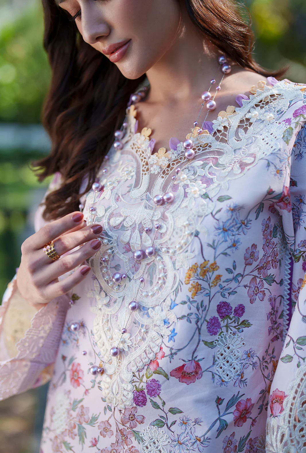 AJR Printed Chikankari 2026 | Zuri - Image 4