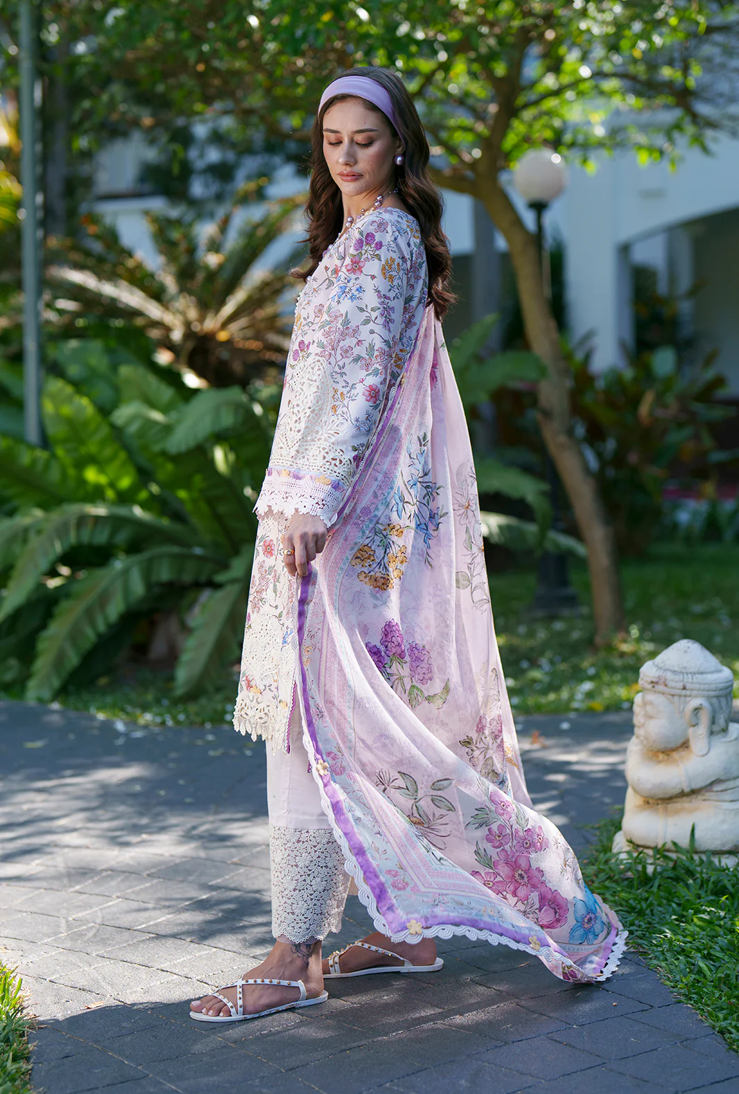 AJR Printed Chikankari 2026 | Zuri - Image 2