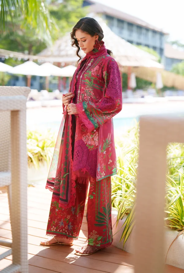 Alternative view of AJR Printed Chikankari 2026 | Vera