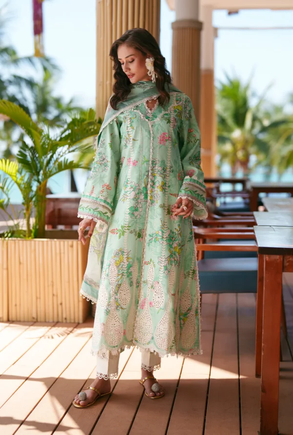Alternative view of AJR Printed Chikankari 2026 | Eliya