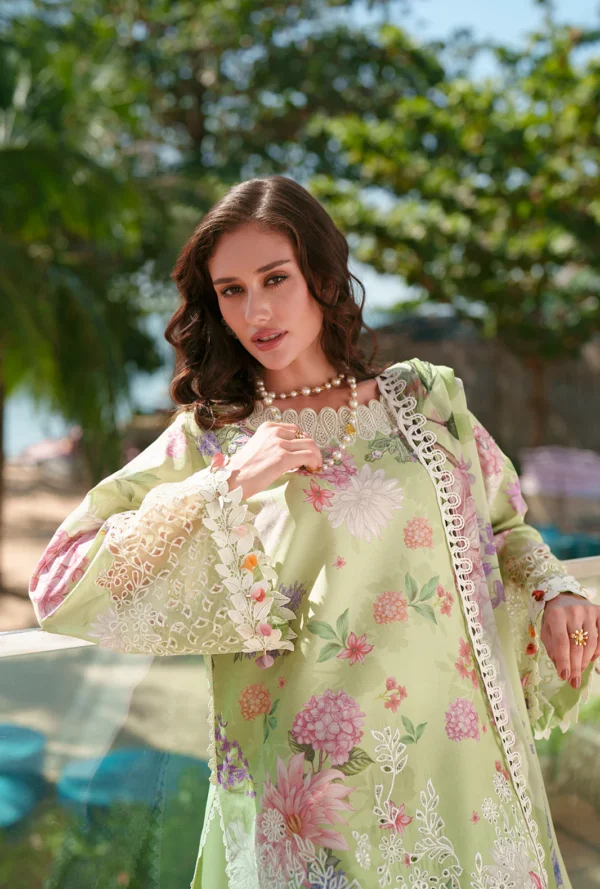 Alternative view of AJR Printed Chikankari 2026 | Riwa