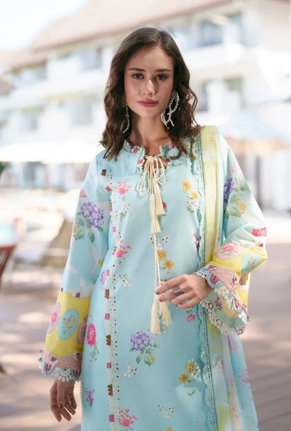 AJR Printed Chikankari 2026 | Azure