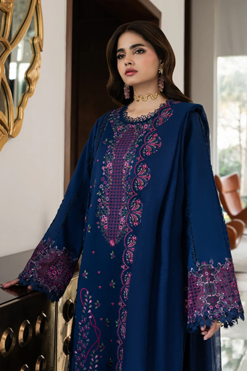 Rang Rasiya Carnation Eid Lawn 2026 || Aria - Image 4