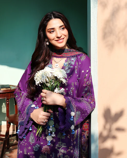 Roheenaz Summer Reverie | Luxury Lawn 2026 | Aurelia - Image 3