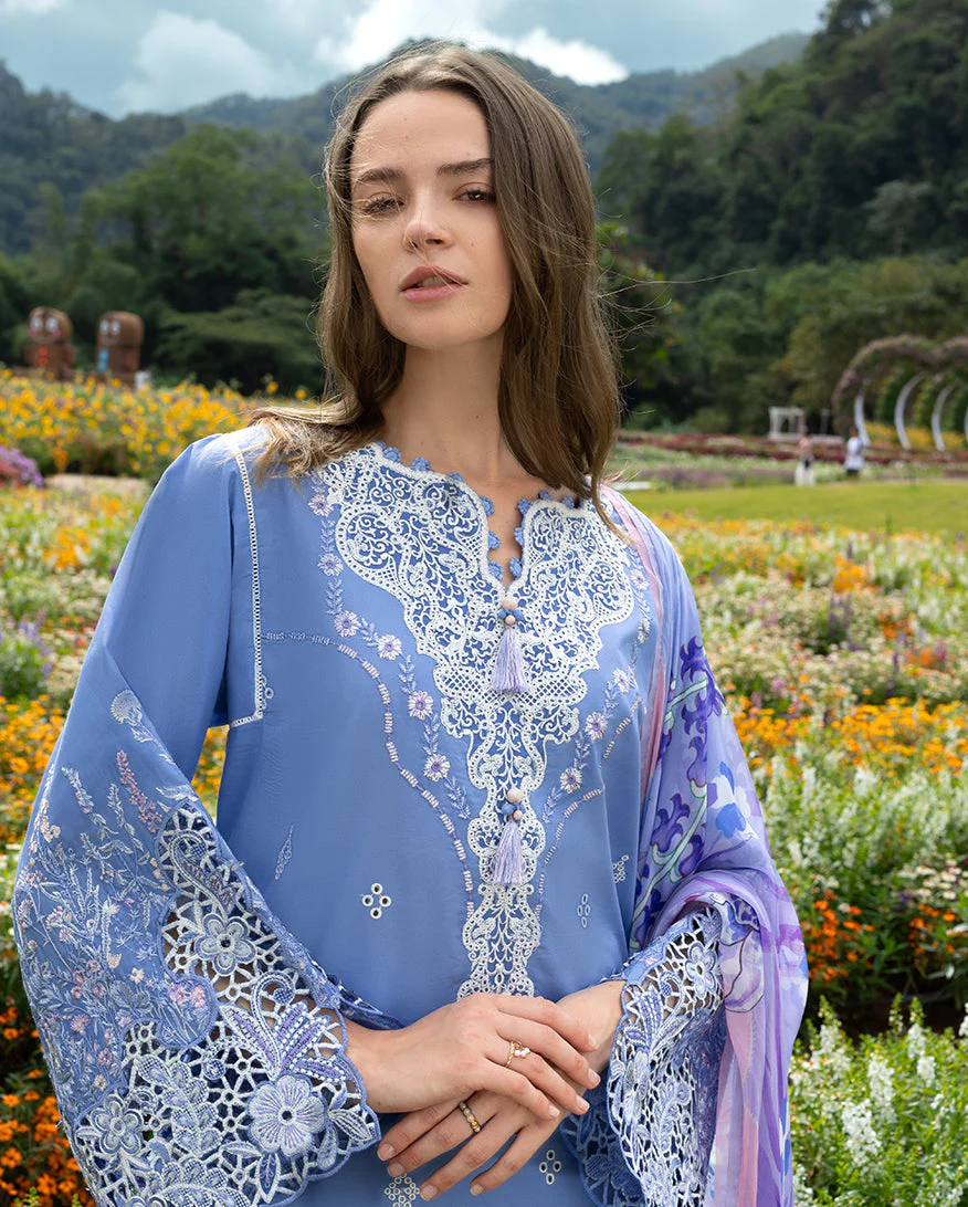 The Secret Garden Mushq Hemline 2026 | Azure Bloom - Image 3