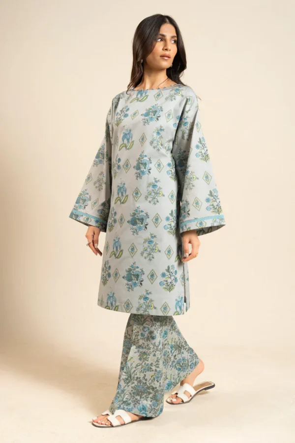 AlKaram Spring Summer 2026 Lawn || BR47-2P26-Grey