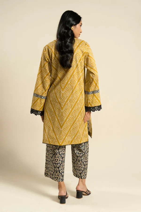 Alternative view of AlKaram Spring Summer 2026 Lawn ||  BR49-2P26-Ochre