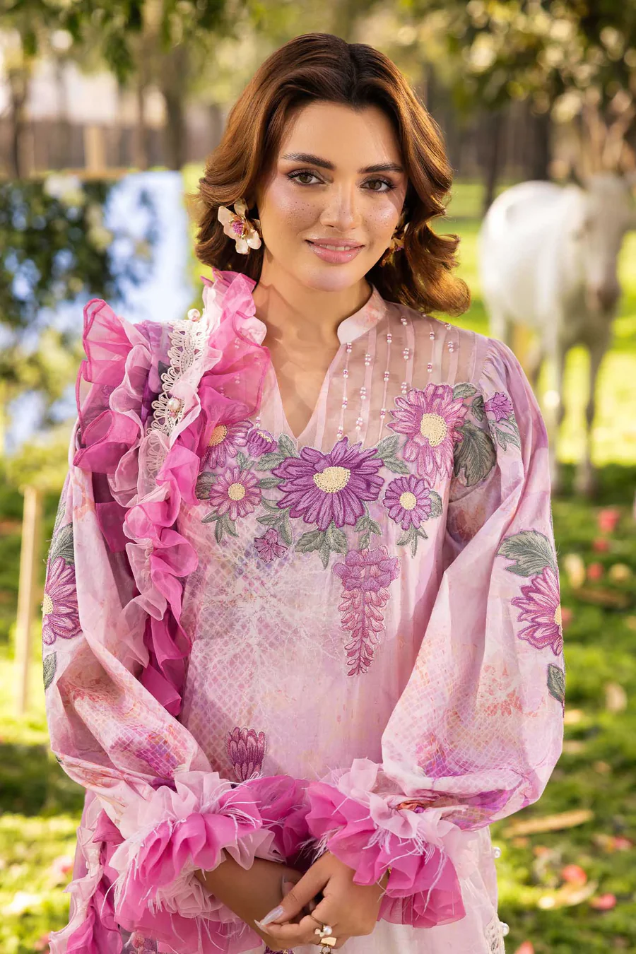 Adan's Libas Chantelle Lawn 2026 || CHANTELLE 1757 - Image 2