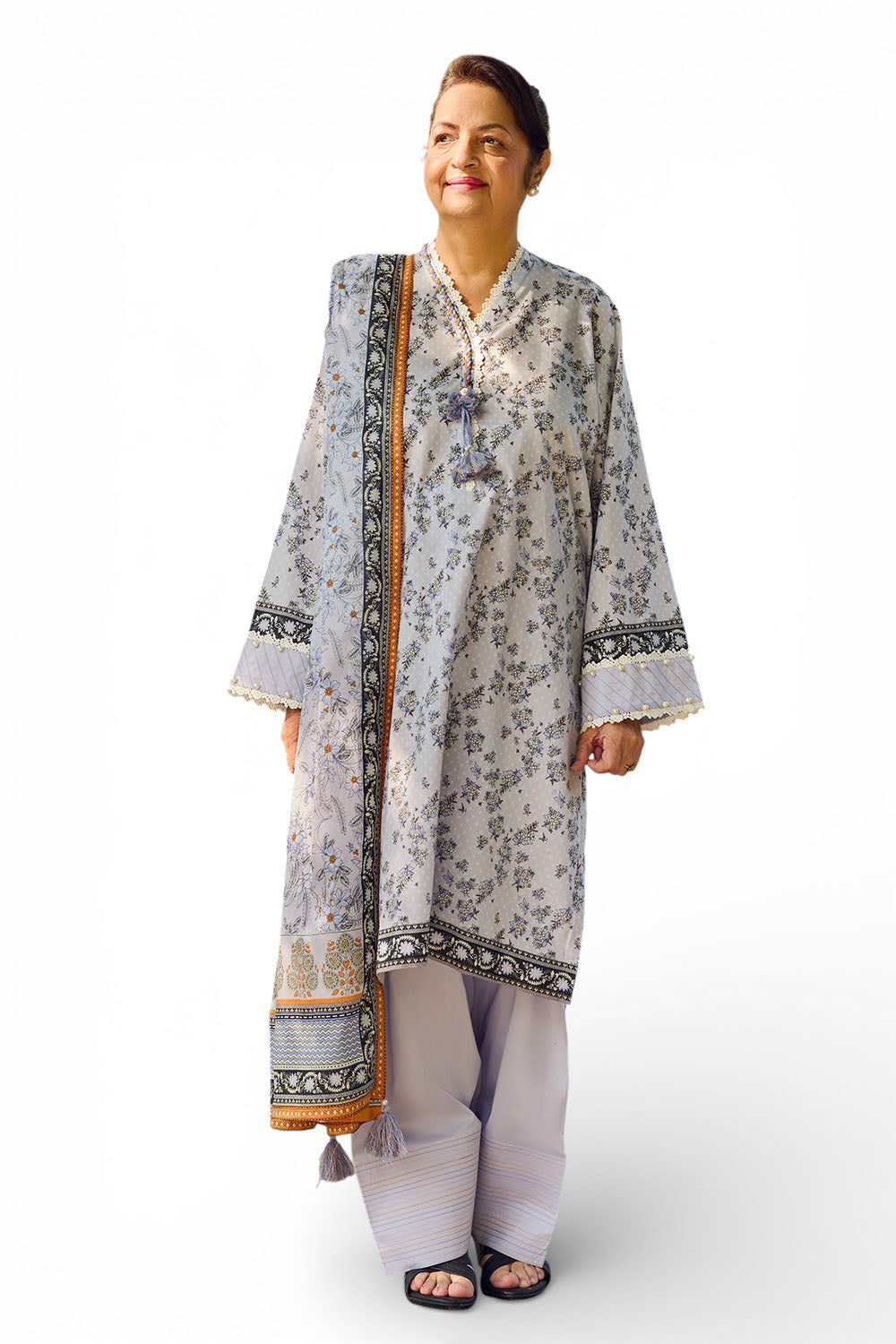 Gul Ahmed Mother's Lawn 2026 || CL-62115 A