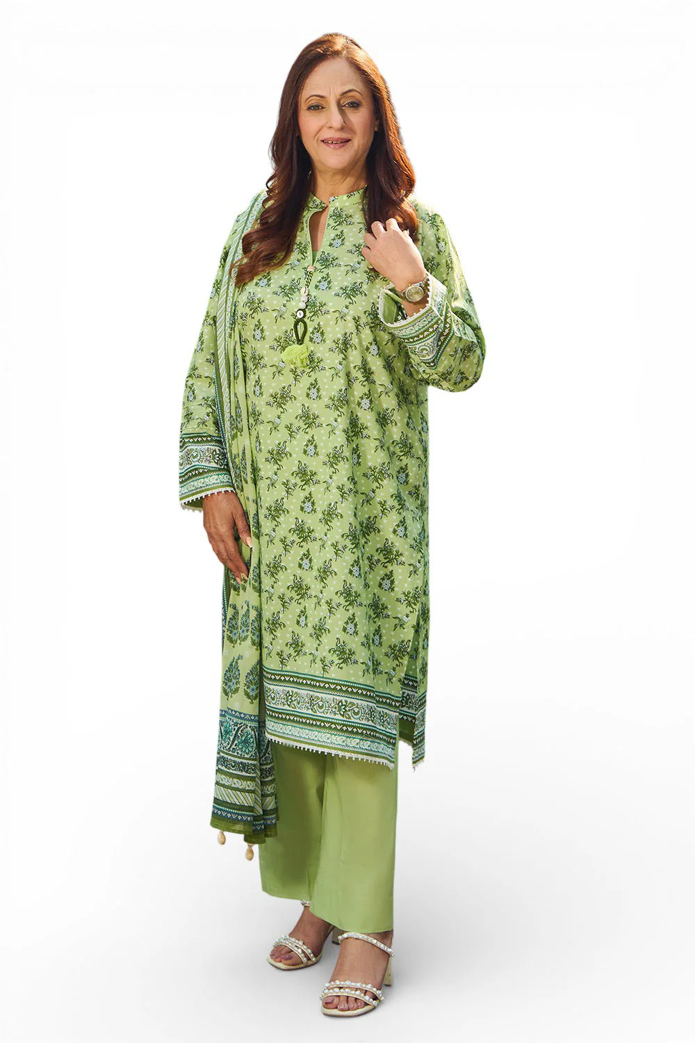 Gul Ahmed Mother's Lawn 2026 || CL-62116 B