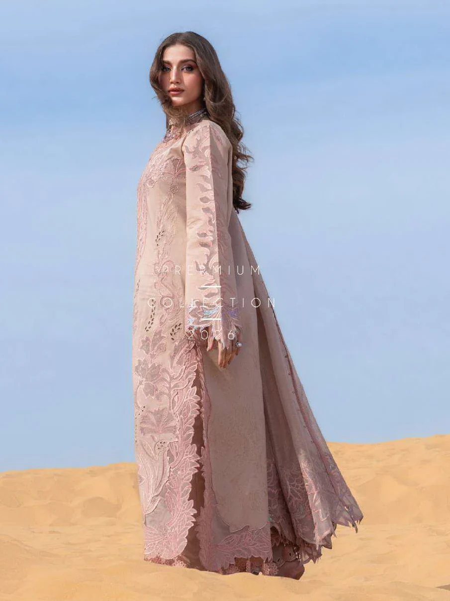 Rang Rasiya Premium Summer Lawn 2026 || D-02 ELAHEH - Image 4