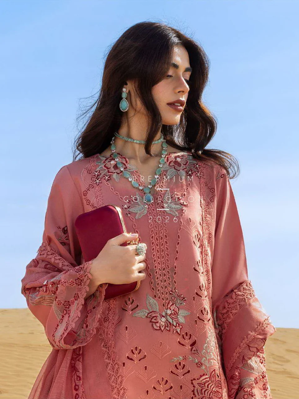 Rang Rasiya Premium Summer Lawn 2026 || D-03 AMANI - Image 5