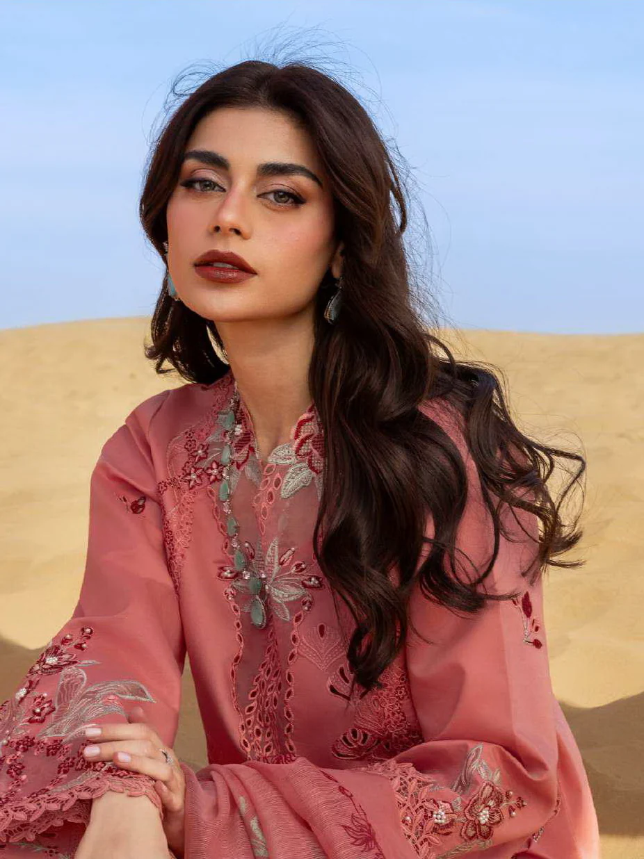 Rang Rasiya Premium Summer Lawn 2026 || D-03 AMANI - Image 6