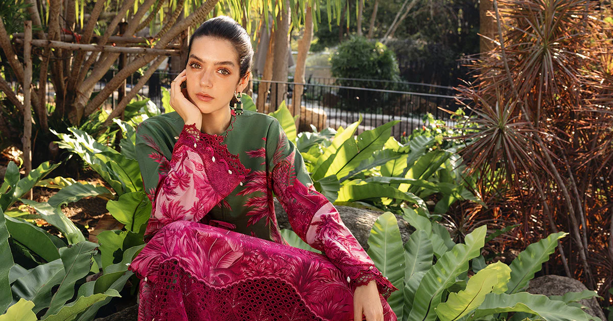 M.Prints Lawn Vol 1 2026 by MARIA B | MPT-2911-B - Image 4