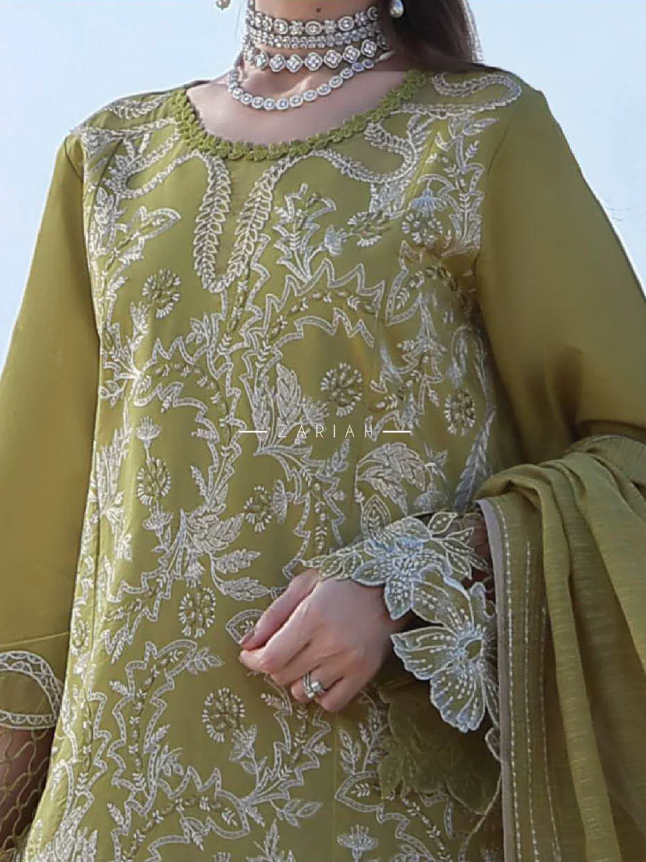 Rang Rasiya Premium Summer Lawn 2026 || D-11 ZARIAH - Image 2