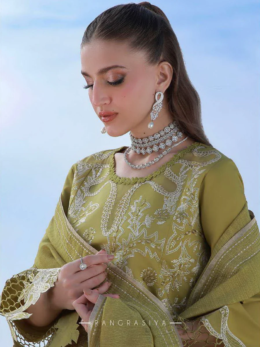 Rang Rasiya Premium Summer Lawn 2026 || D-11 ZARIAH - Image 3