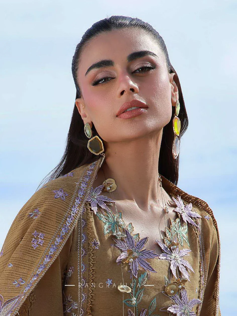 Rang Rasiya Premium Summer Lawn 2026 || D-13 MINAAL - Image 2