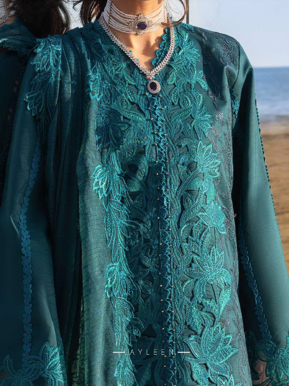 Rang Rasiya Premium Summer Lawn 2026 || D-14 AYLEEN - Image 2