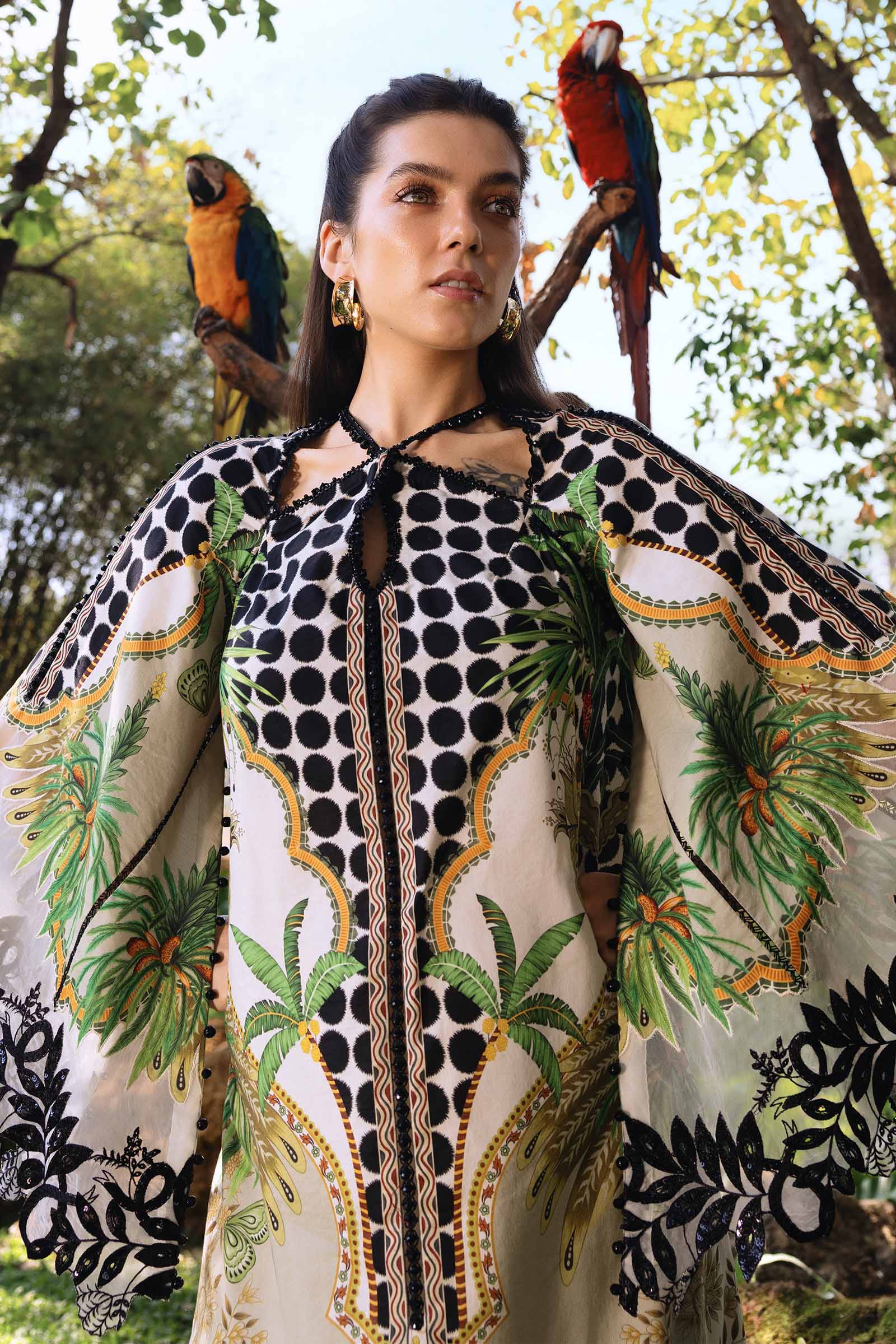 M.Prints Lawn Vol 1 2026 by MARIA B | MPT-2905-A - Image 3