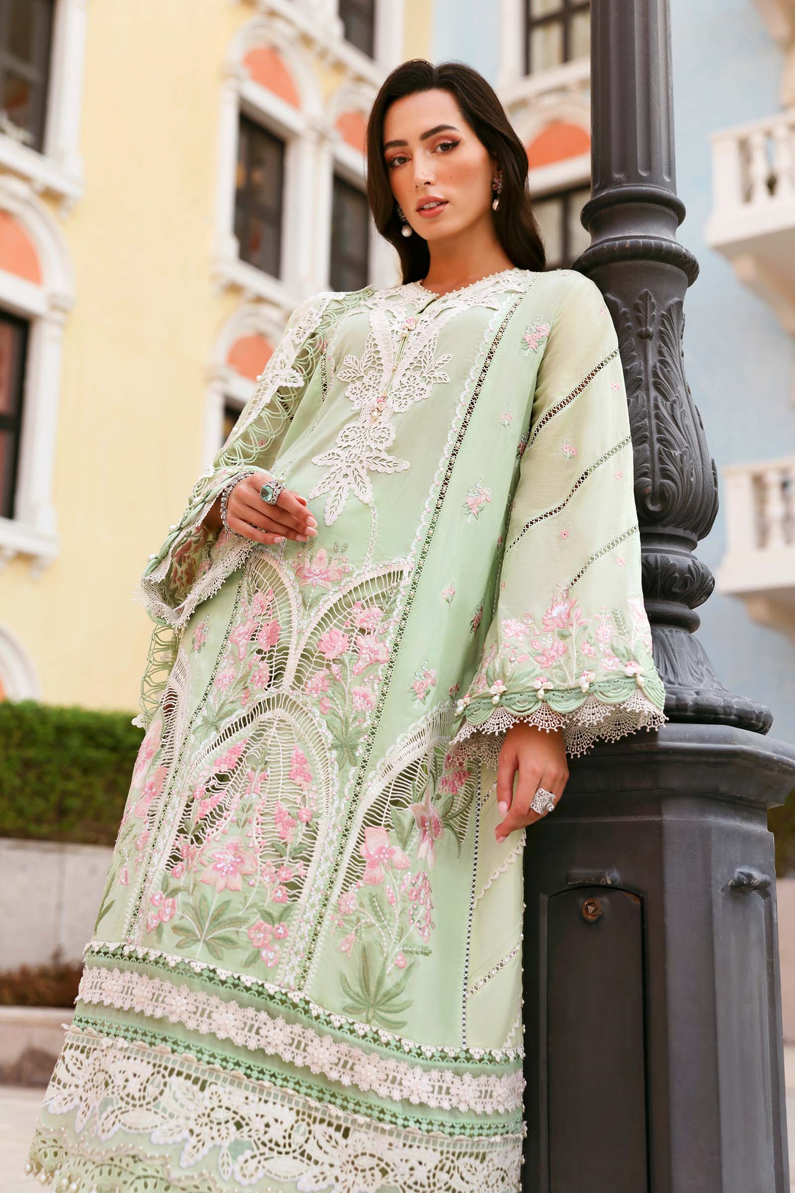 Maria B Eid Lawn 2026 || D-2611-A - Image 4
