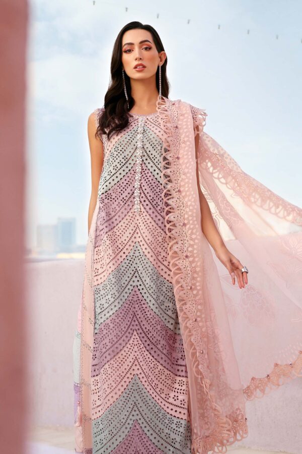 Alternative view of Maria B Eid Lawn 2026 || D-2612-B