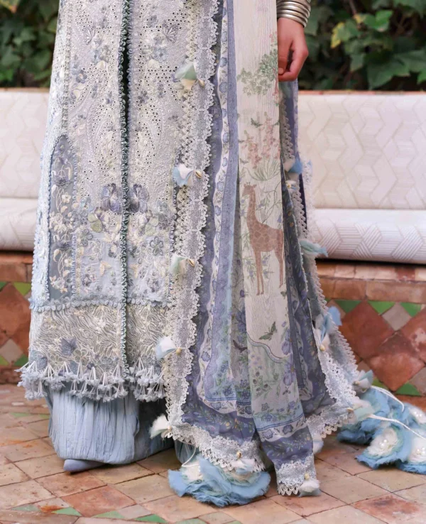 Alternative view of Reine Eid Luxury Lawn 2026 by Republic Wear || Iris