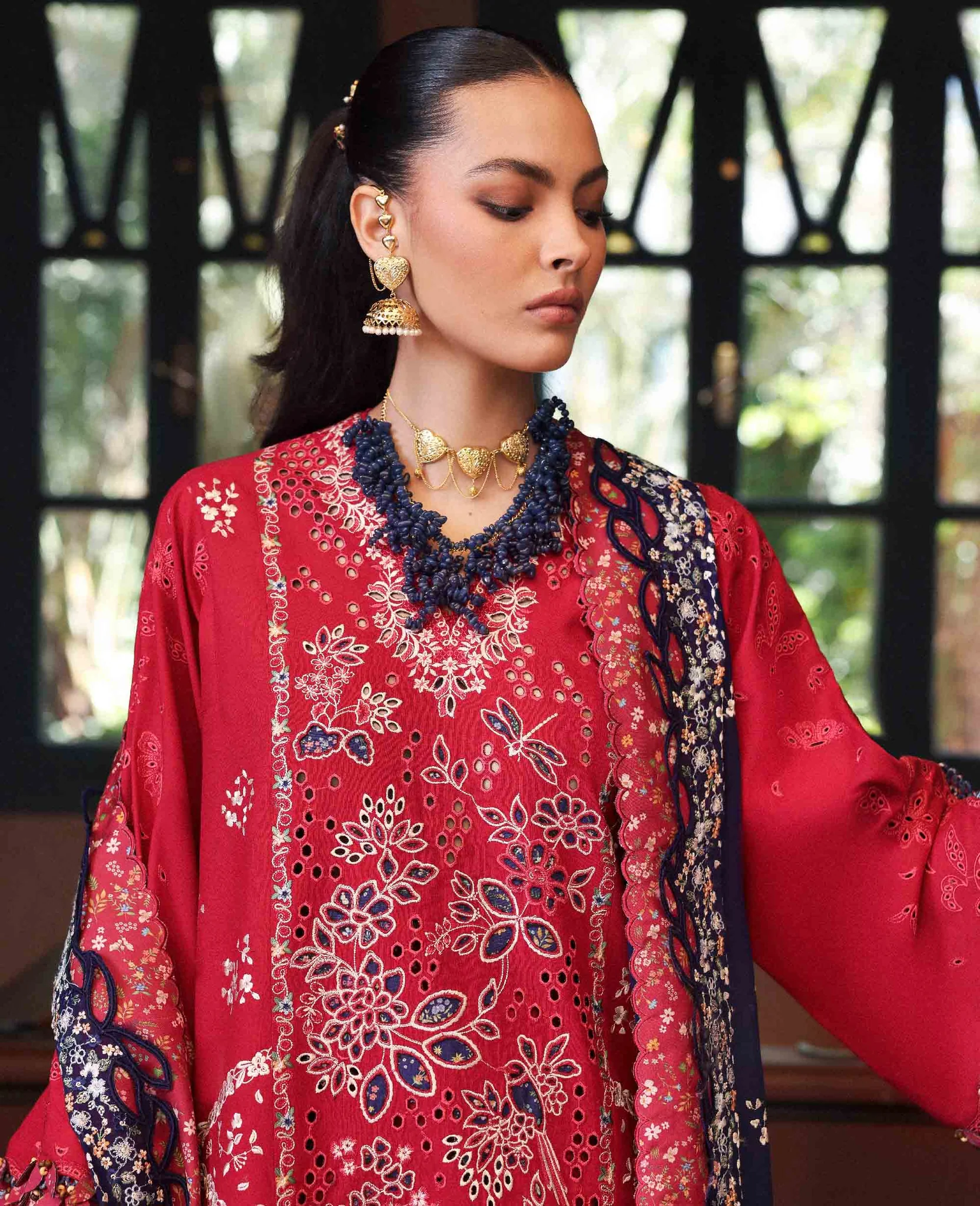 Reine Eid Luxury Lawn 2026 by Republic Wear || Belle Rosee - Image 5