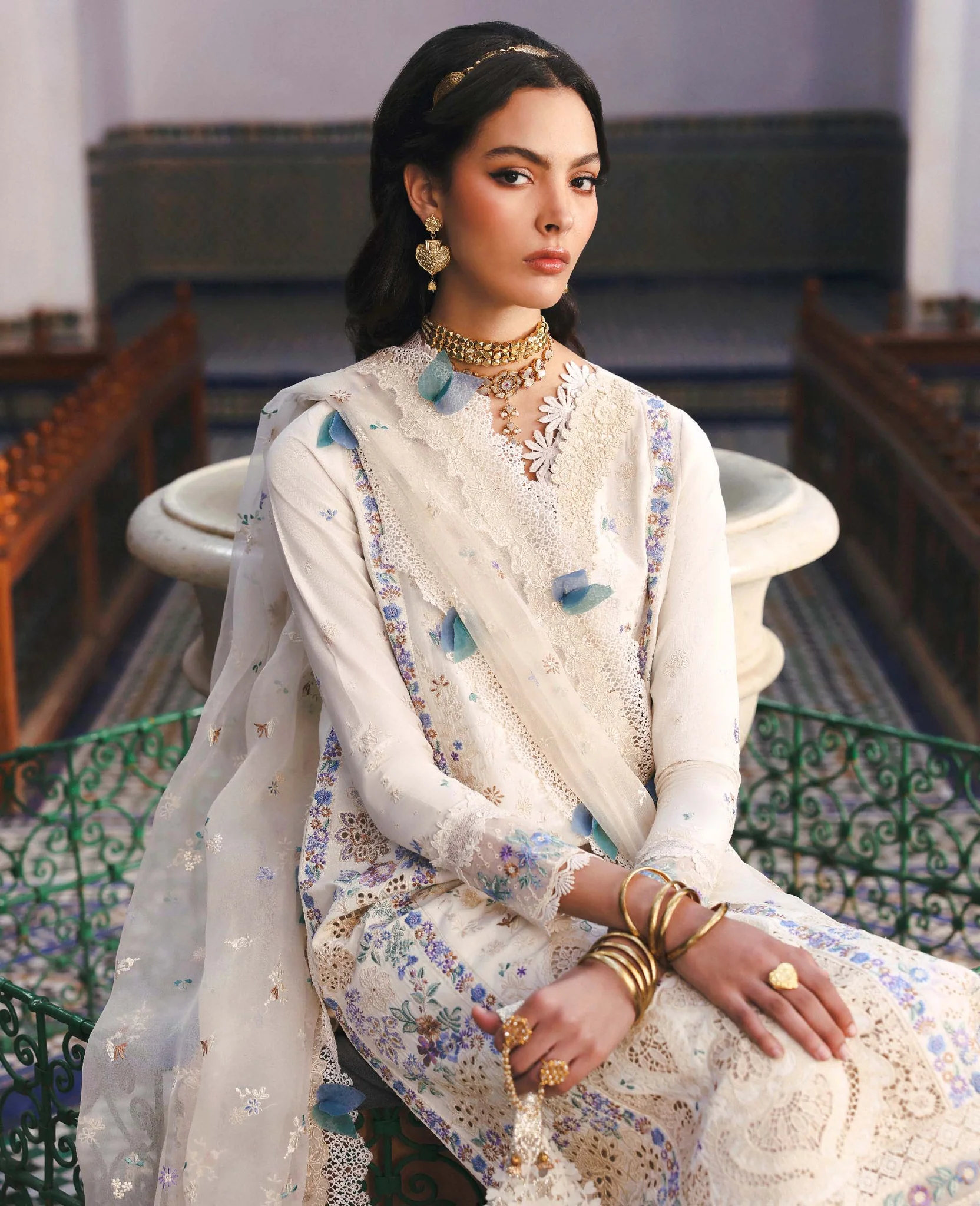 Reine Eid Luxury Lawn 2026 by Republic Wear || Nola - Image 5