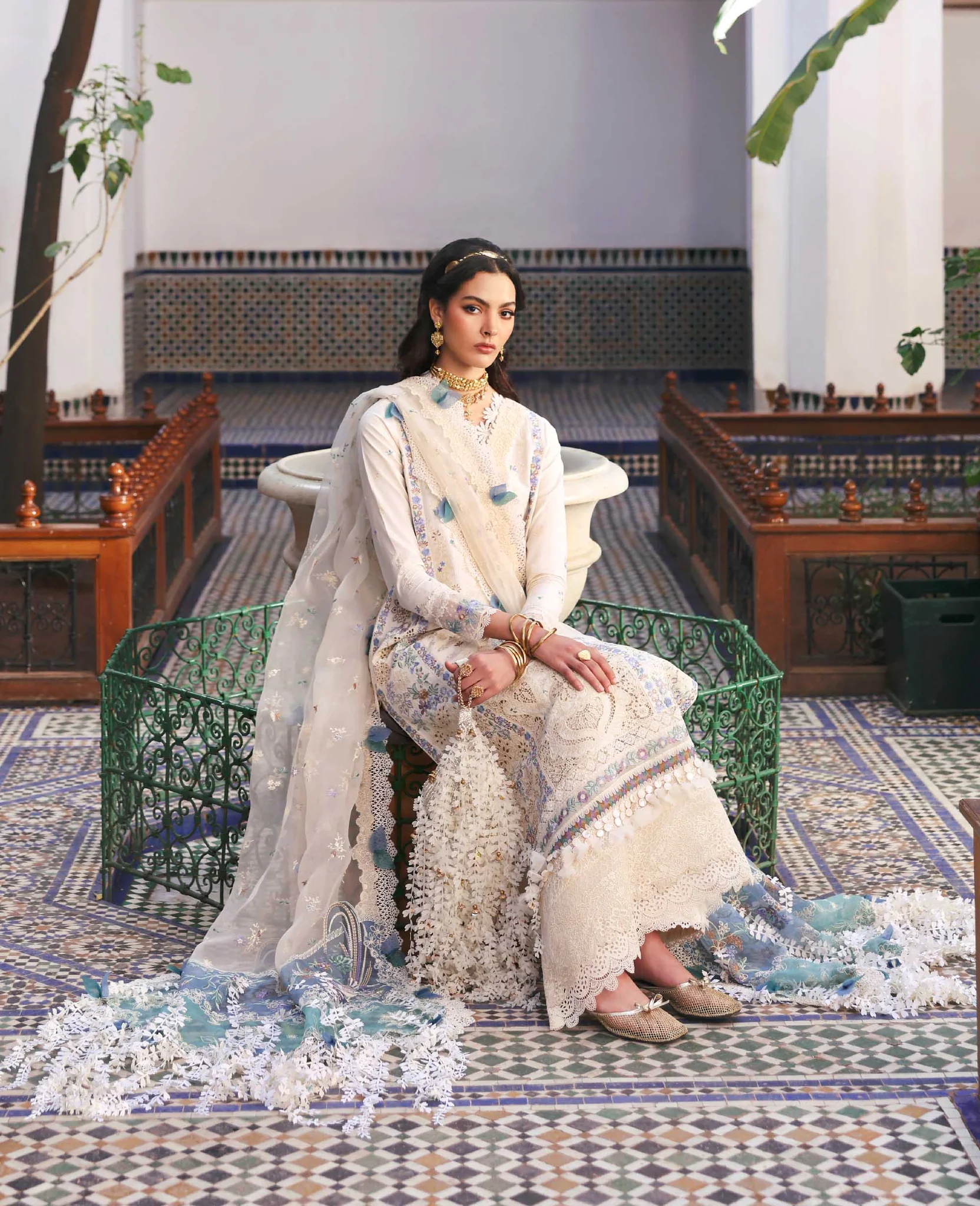 Reine Eid Luxury Lawn 2026 by Republic Wear || Nola - Image 4