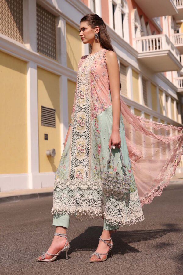 Alternative view of Maria B Eid Lawn 2026 || D-2606-A