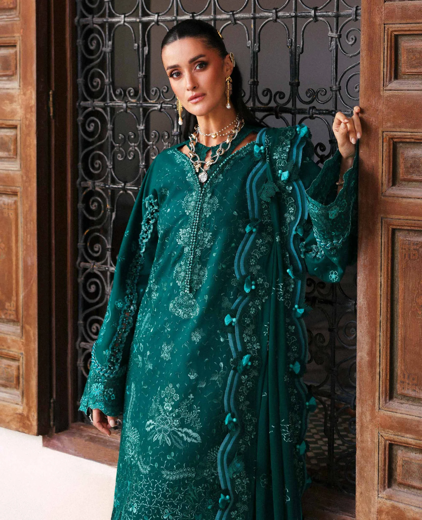 Reine Eid Luxury Lawn 2026 by Republic Wear || Luna - Image 5