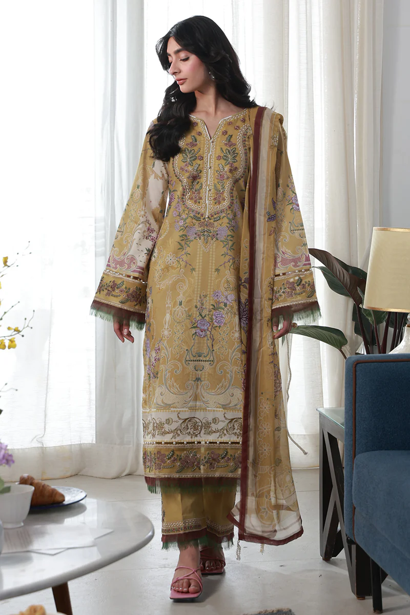 Gulaal Delia Lawn 2026 || Esme D7 - Image 2