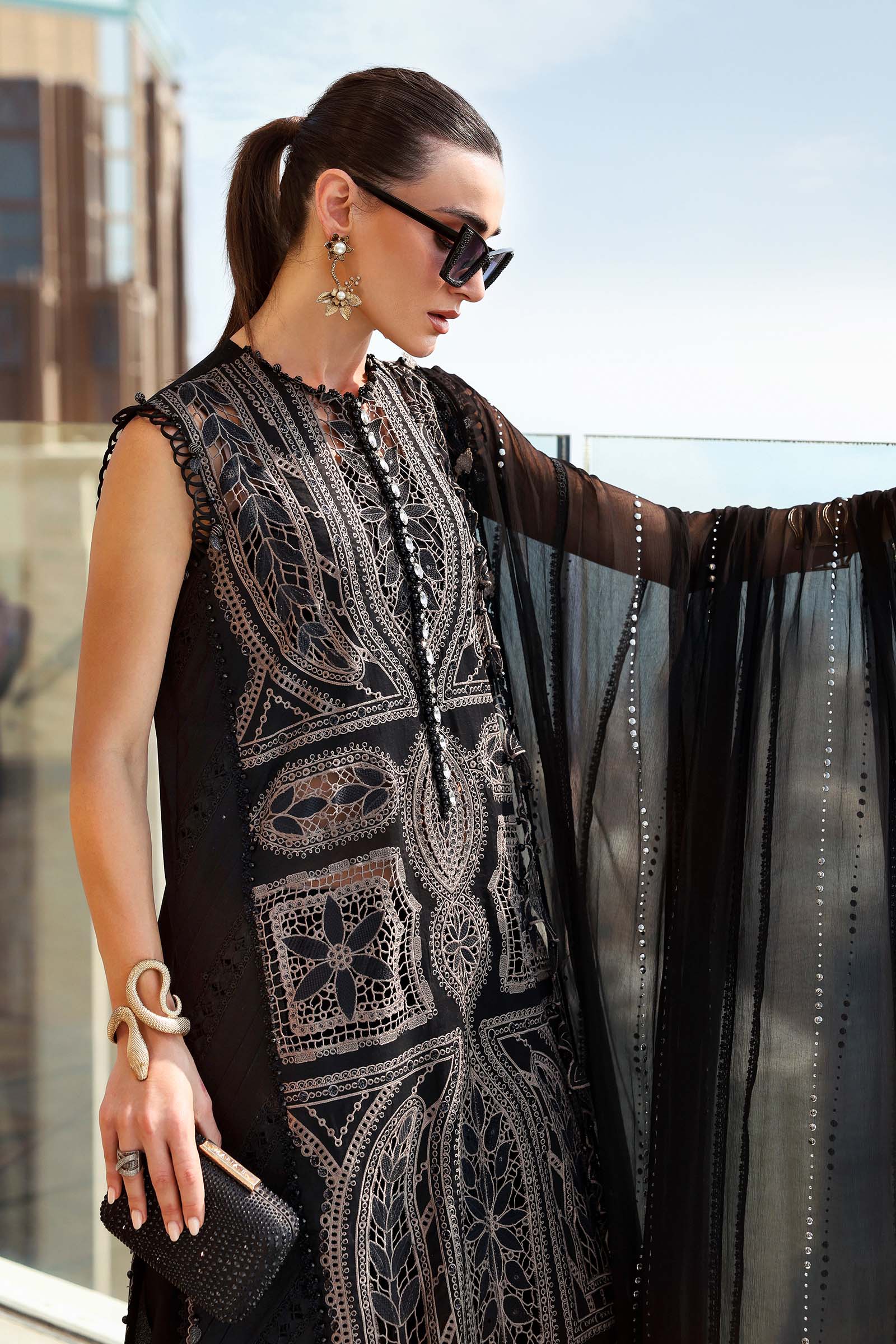 Maria B Eid Lawn 2026 || D-2608-B - Image 5