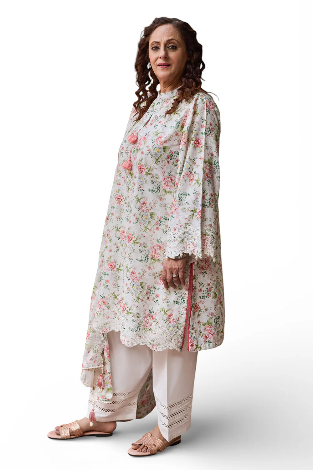 Gul Ahmed Mother's Lawn 2026 || DN-62010