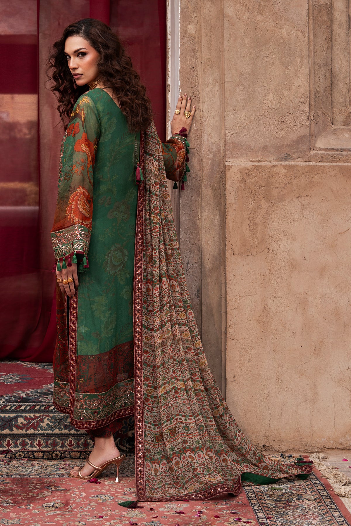 Vasal Vol-01 2026 Luxury Chiffon by Charizma | VSL6-04 - Image 2